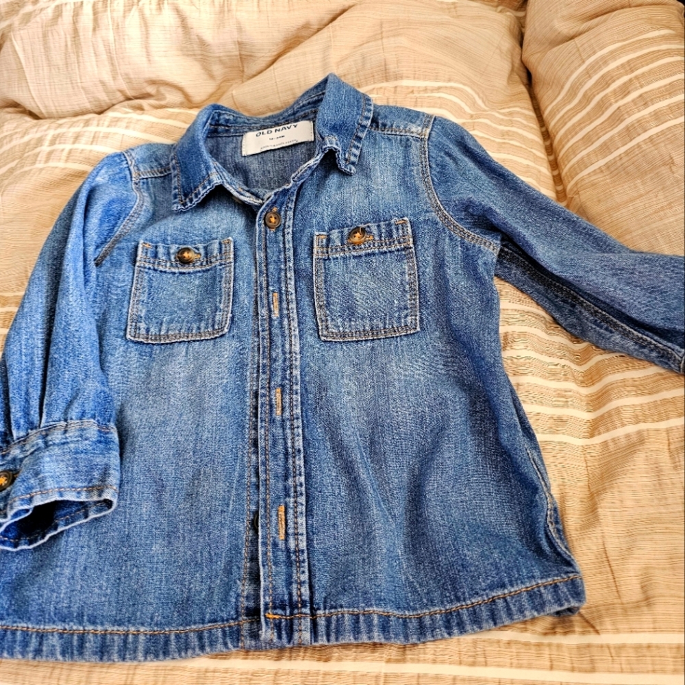 Old navy denim shirt